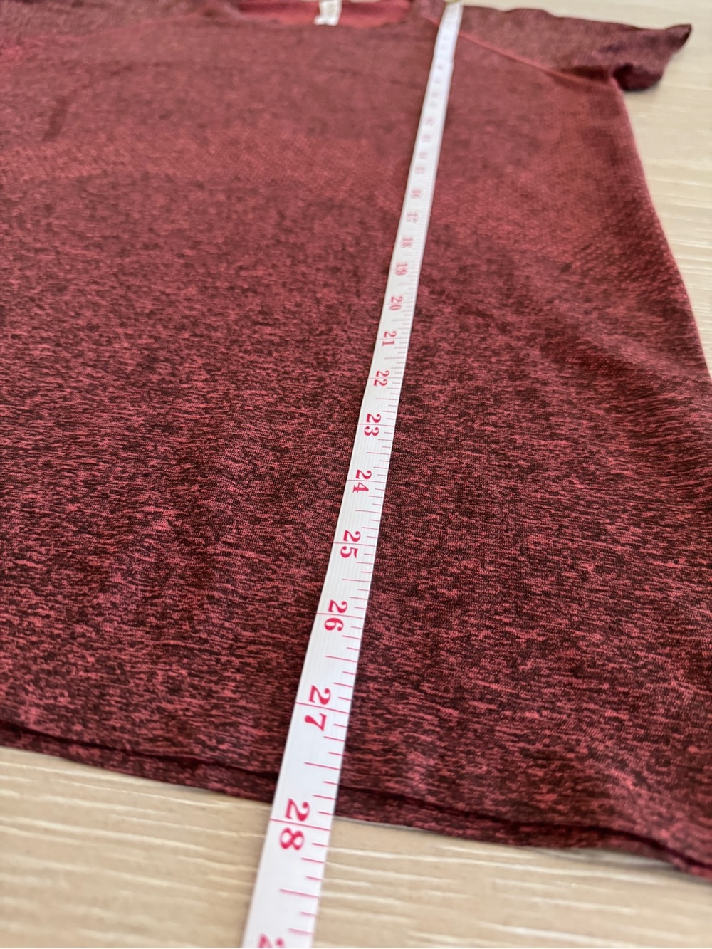 Swiftly tech Lululemon Heathered
Red T-Shirt - Picture 3 of 6